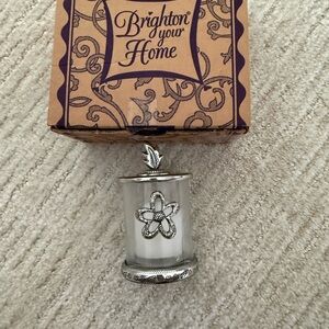 Brighton Silver  Candle Holder